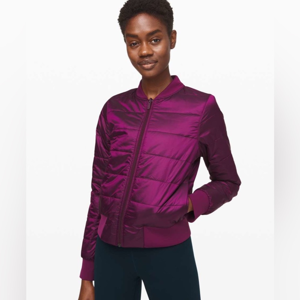 Lululemon Non-Stop Bomber *Reversible in Marvel